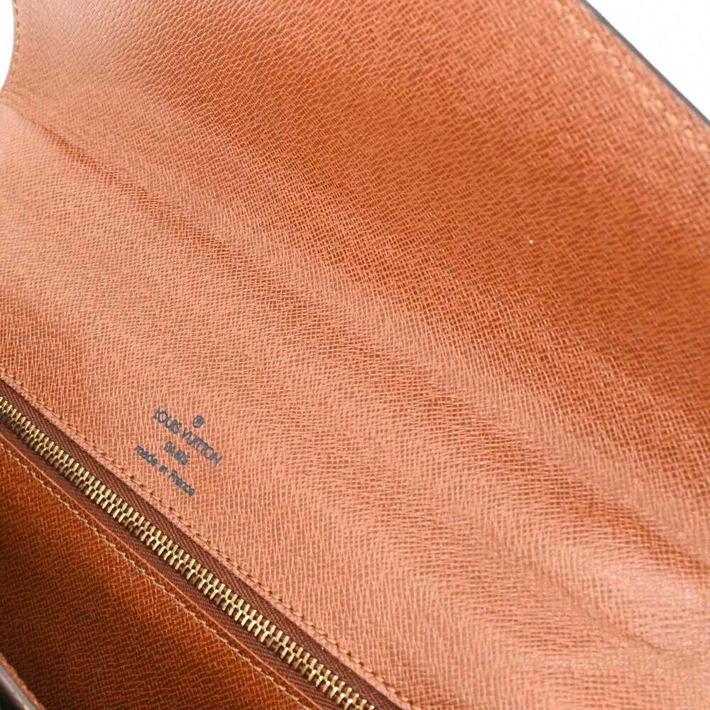 LOUIS VUITTON Brown Monogram Canvas Shoulder Bag - Picture 13 of 16